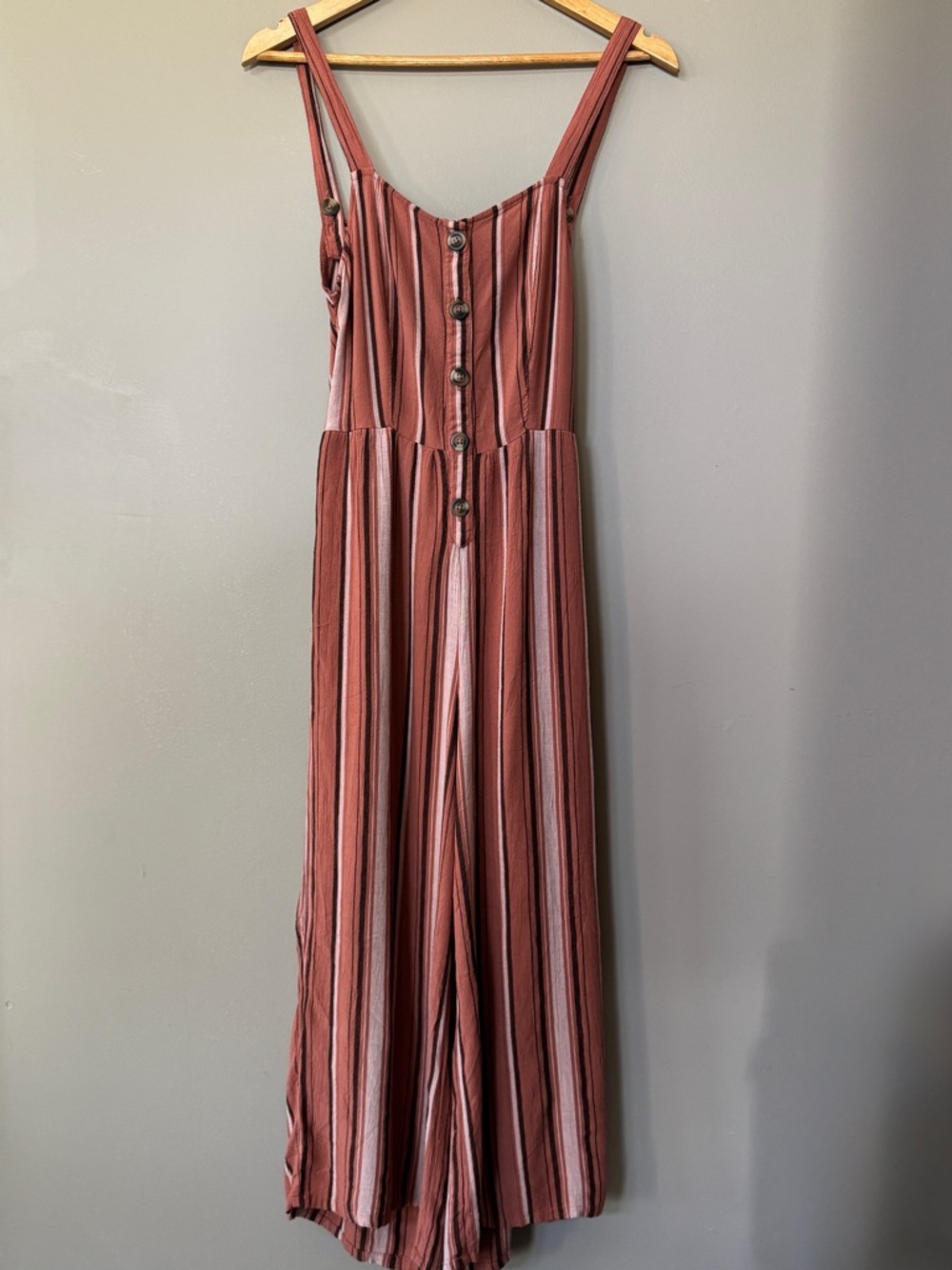 American Eagle Outfitters Tie Back Jumpsuit